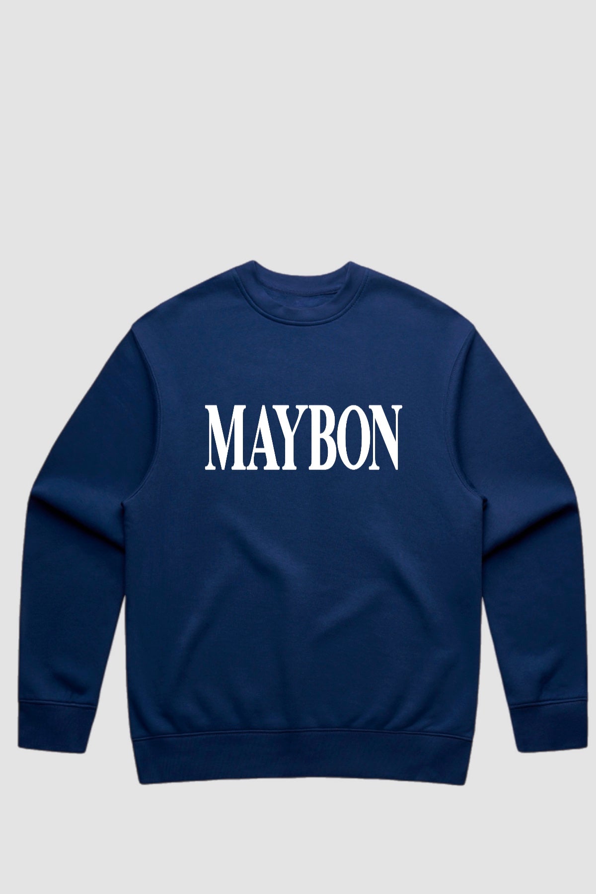 MAYBON LOGO SWEATER COBALT